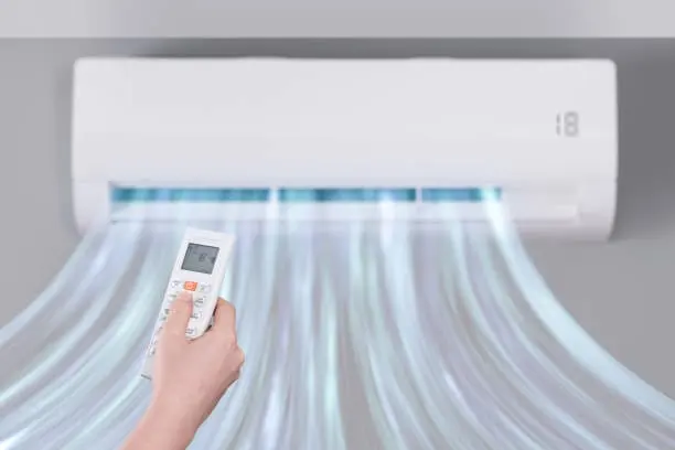 aire acondicionado con control remoto